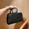 CHANEL-Caviar Leather Bowling Bag#2185