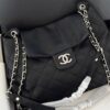 CHANEL-vintage black and silver Gabrielle bag#2206