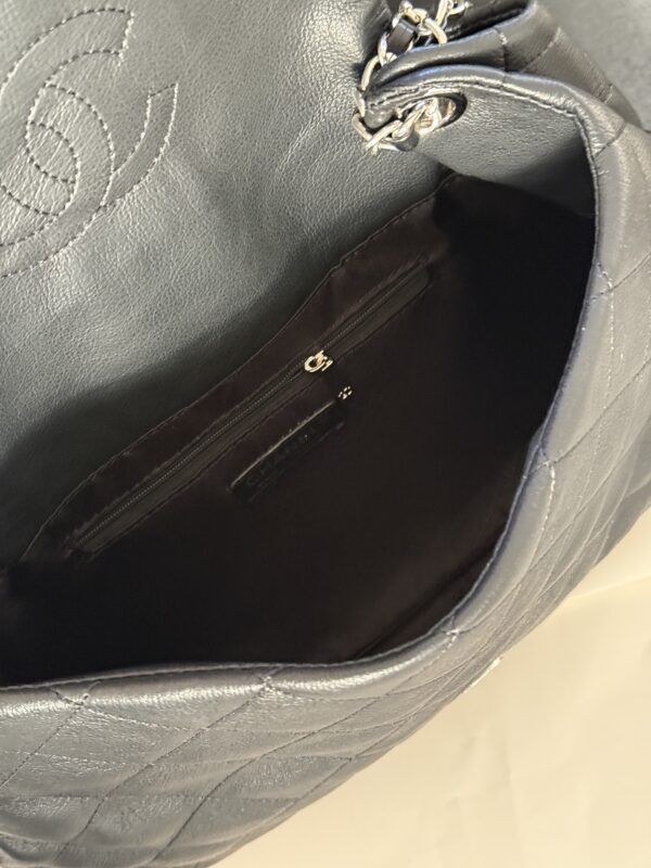 CHANEL-vintage black and silver Gabrielle bag#2206