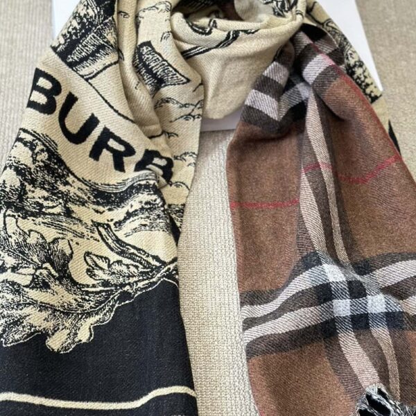 BURRBER-equestrian knight scarf#2208