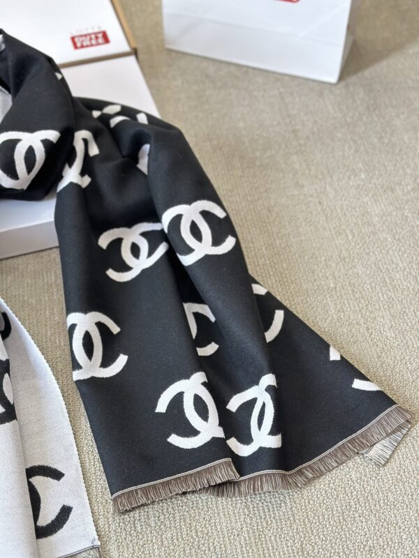 CHANEL-new-style jacquard scarf#2209