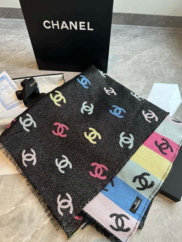 CHANEL-Rainbow Scarf#2220