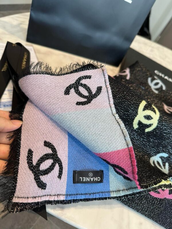 CHANEL-Rainbow Scarf#2220