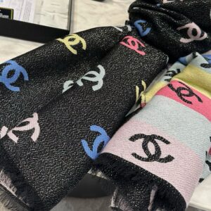 CHANEL-Rainbow Scarf#2220