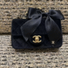 CHANEL-Velvet Bow Bag#2222