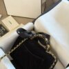 CHANEL-Velvet Bow Bag#2222