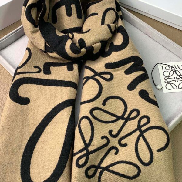 LOEWE-Graffiti-style Scarf #2295