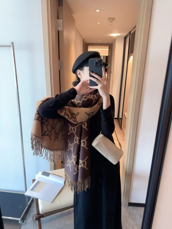 GUCCI-Classic Cashmere Scarf #2280