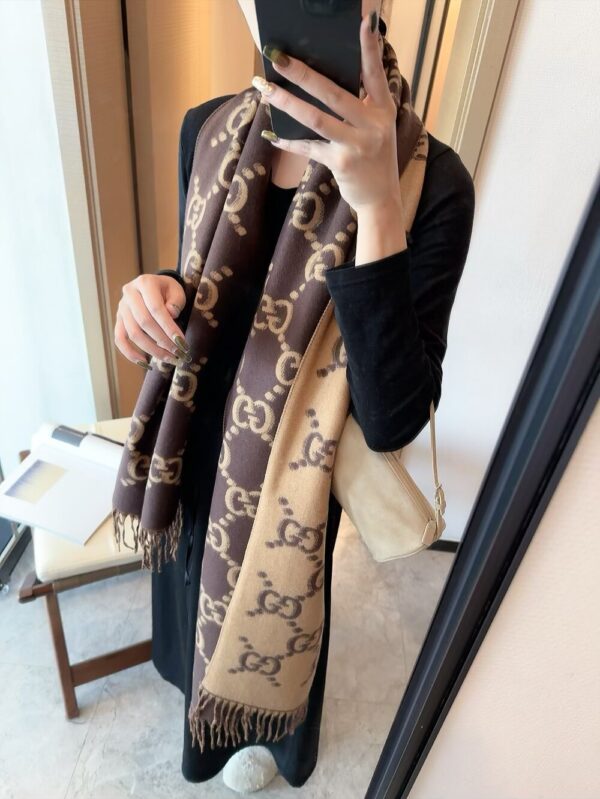 GUCCI-Classic Cashmere Scarf #2280